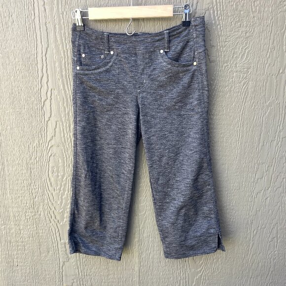 Kuhl‎ Mova Capri Pants Women's Size 6 Heathered Gray Outdoors Stretch Comfort - Picture 1 of 10